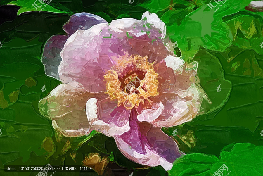 花卉油畫