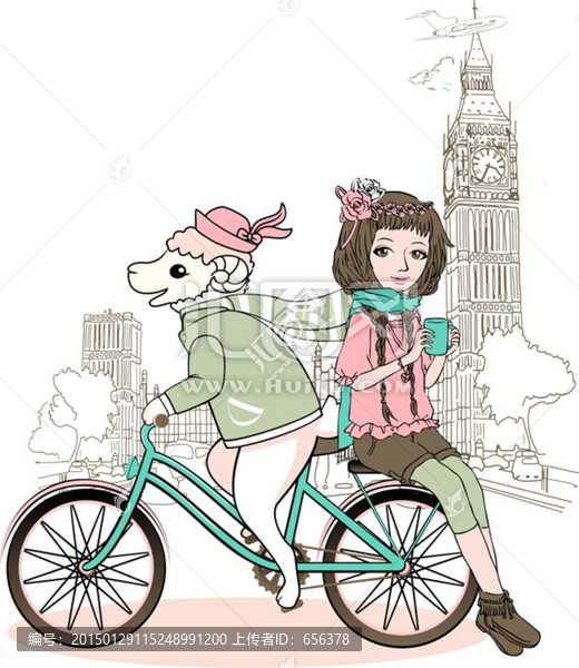 羊和女孩