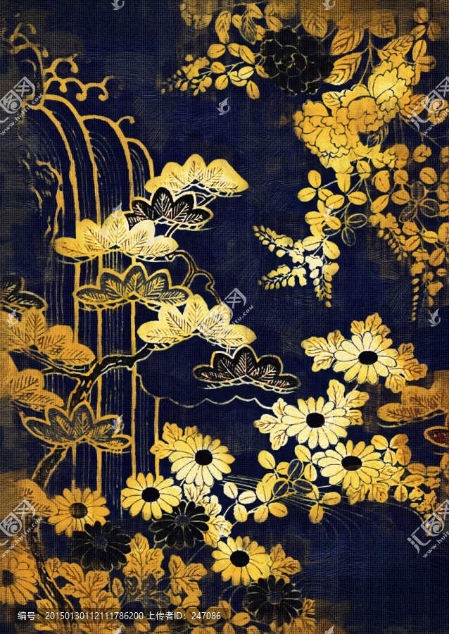 油畫,花卉