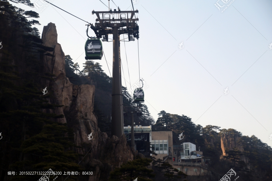 黄山白鹅岭索道