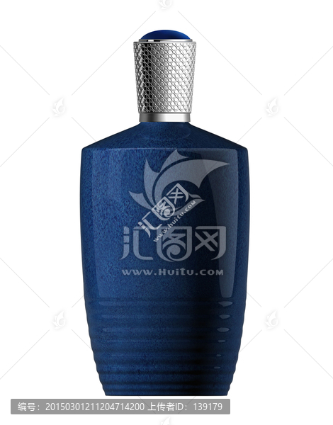 酒瓶效果圖