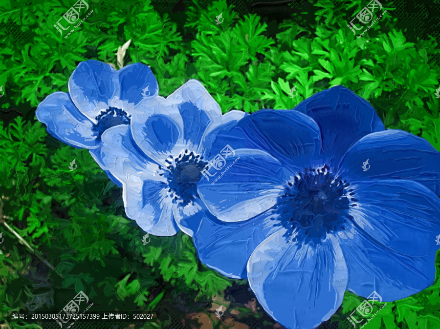 裝飾畫,花