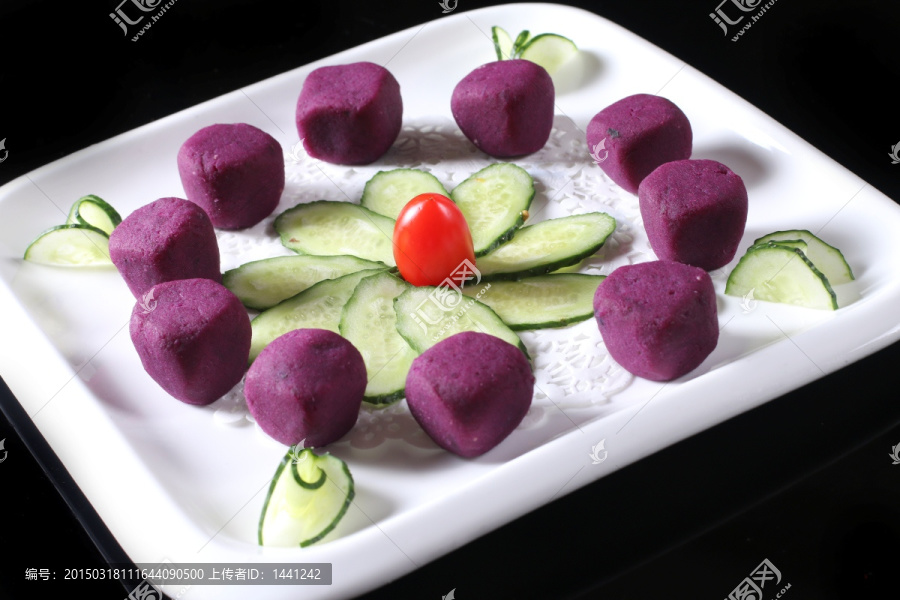 蓝莓紫薯