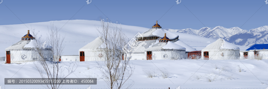 蒙古包,冰雪旅游