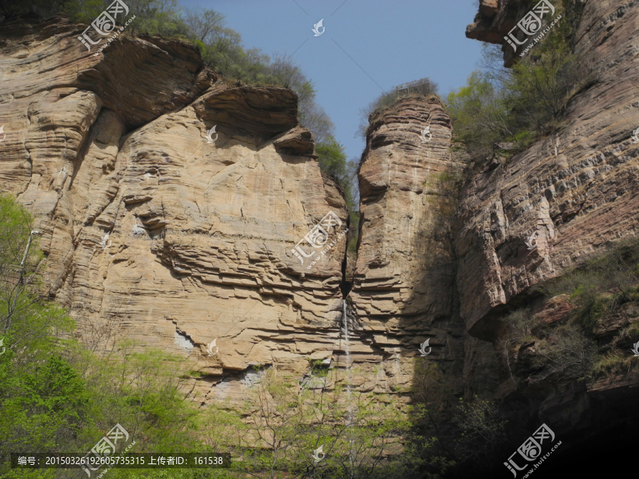 洛阳黛眉山世界地质公园龙潭峡