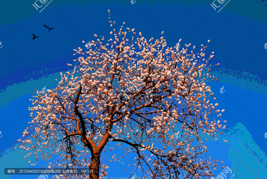 桃花油畫(huà)