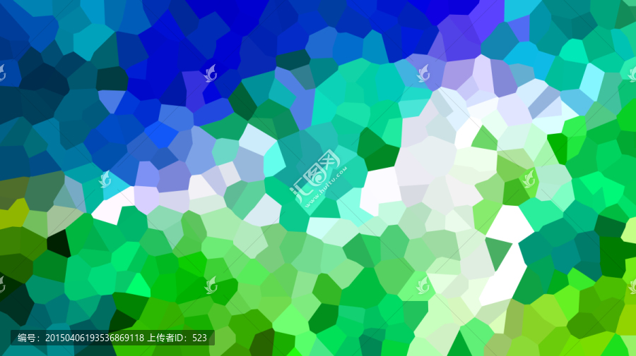 綠色晶體背景