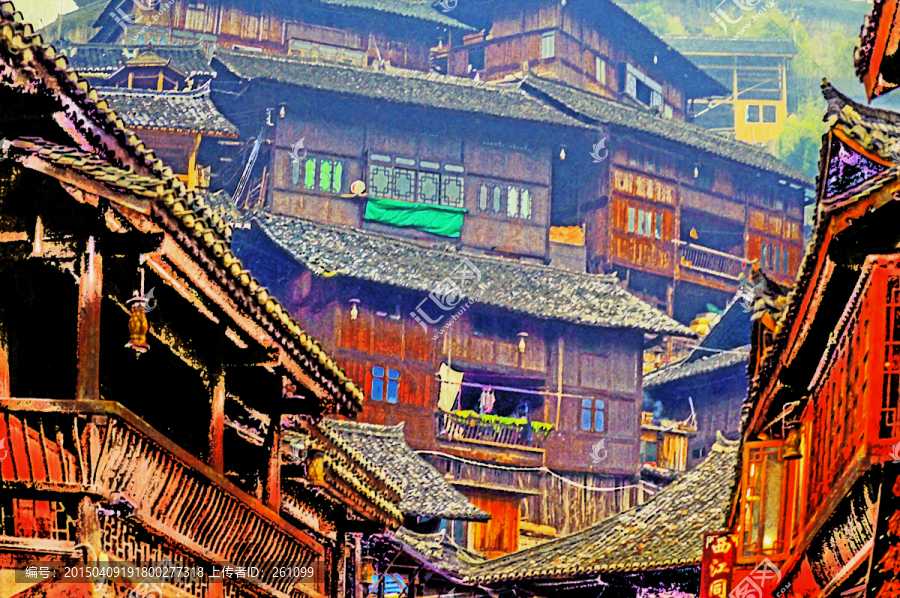 色彩,抽象,裝飾畫(huà),油畫(huà)