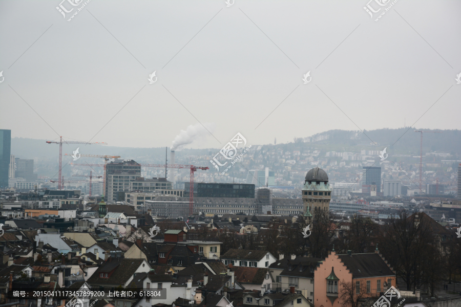 国外风景建筑,瑞士都市风景