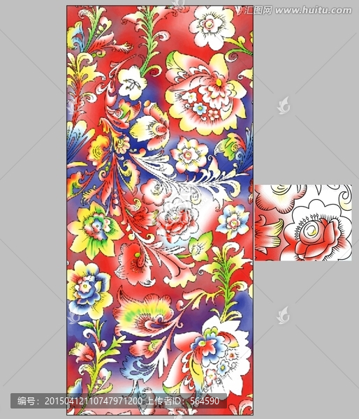 數碼花卉,花卉背景,移門,墻紙