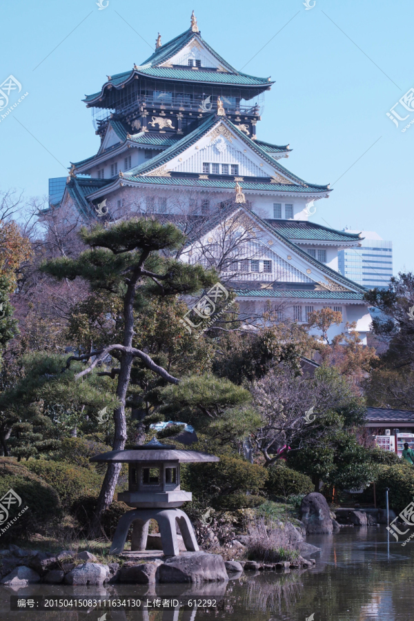 大阪城公园,天守阁