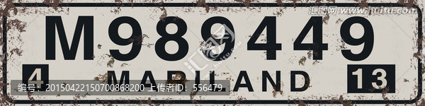 歐美風(fēng)格復(fù)古車牌