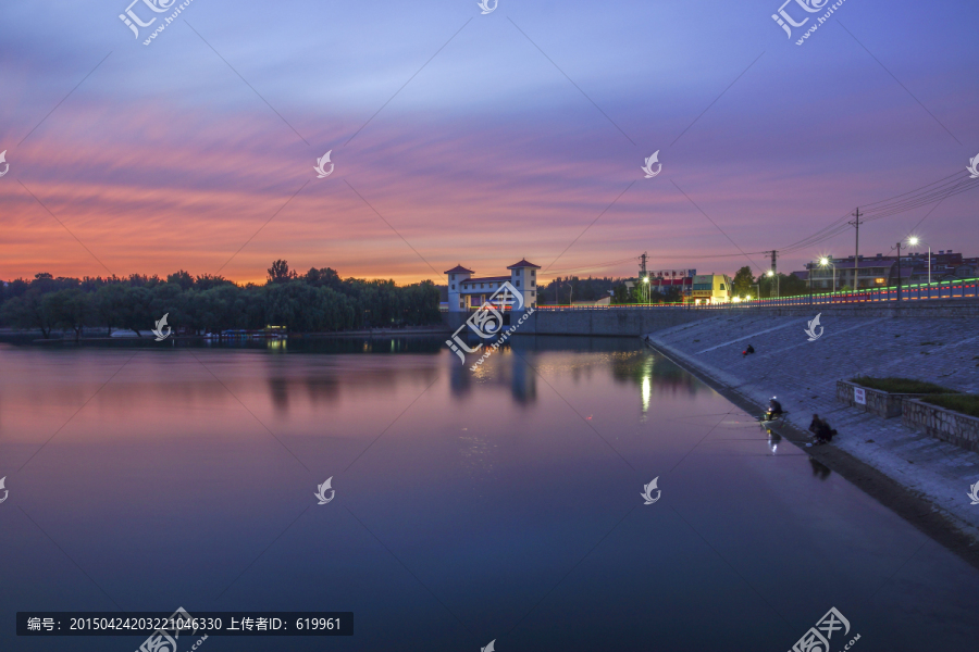 南阳湖晚霞