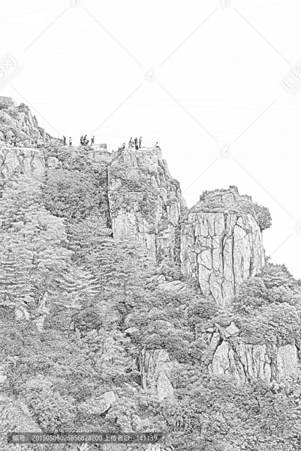 泰山素描