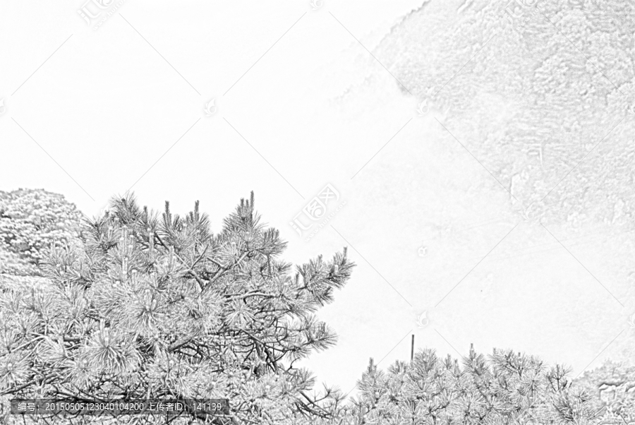 泰山素描