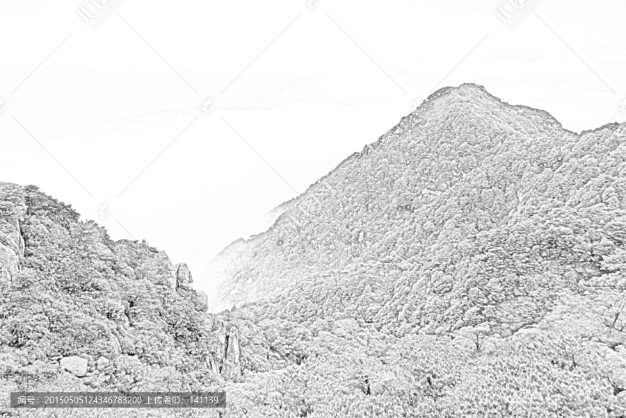 泰山素描
