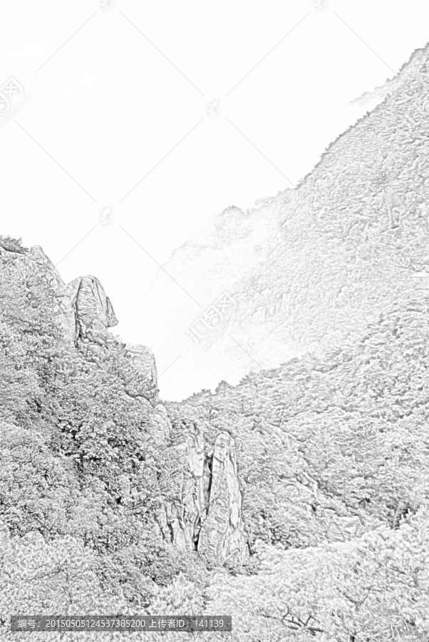 泰山素描