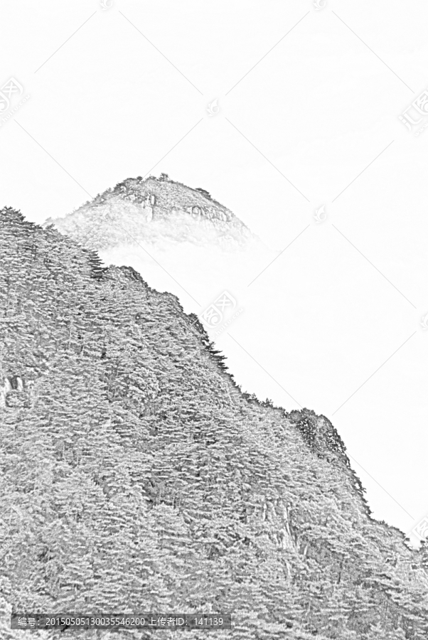 泰山素描