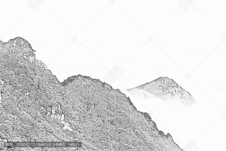 泰山素描