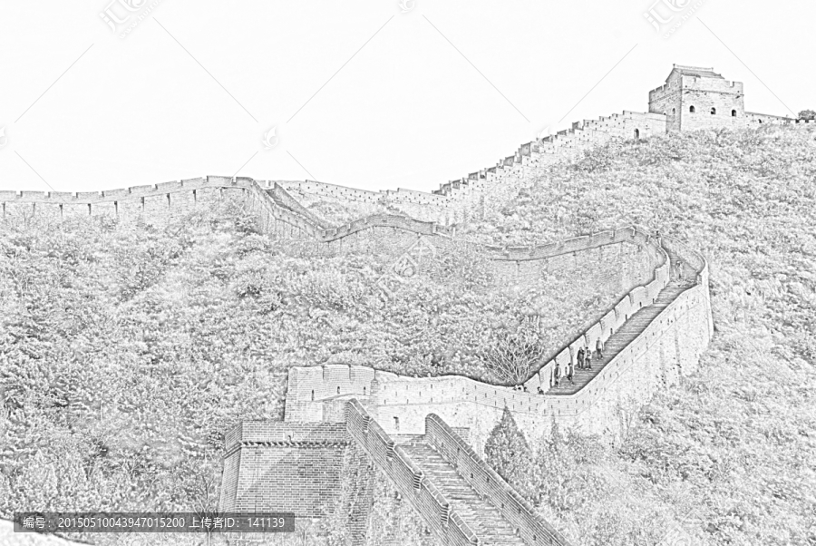 長(zhǎng)城素描