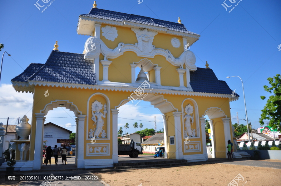 马特勒寺庙门牌