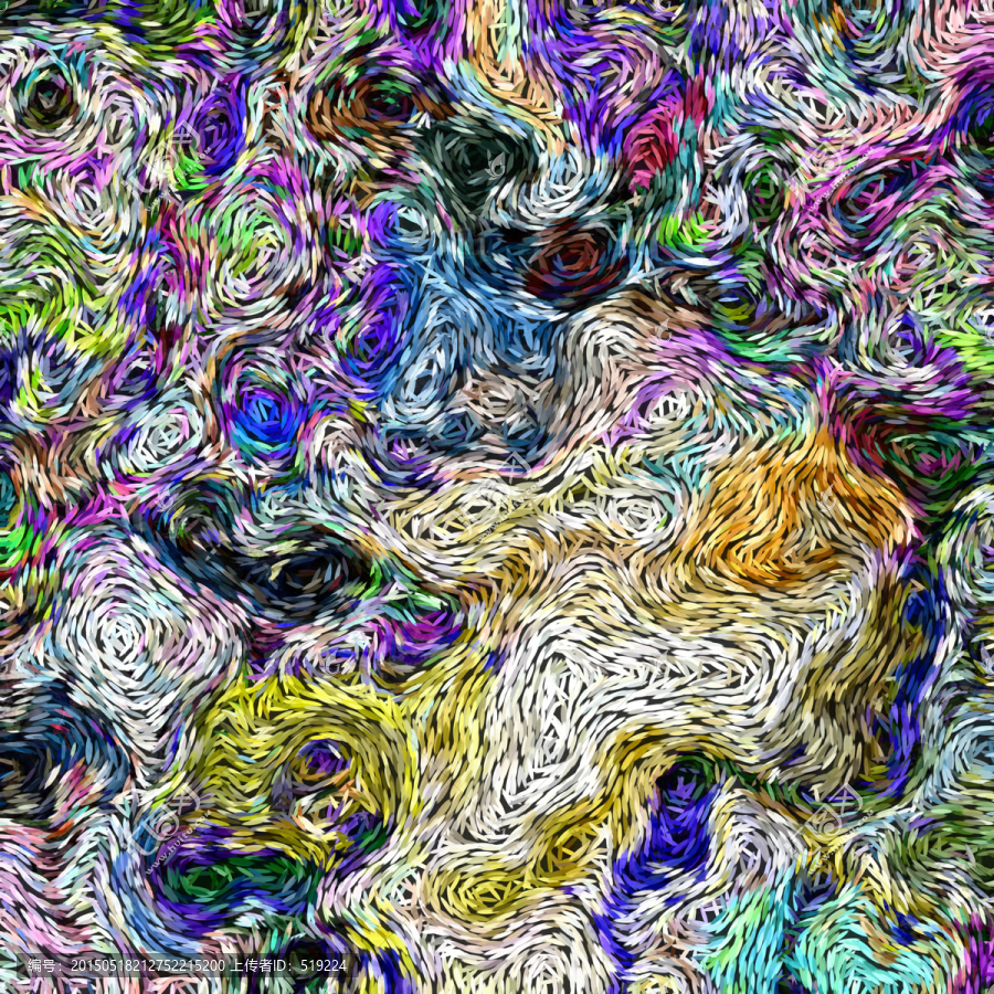 抽象畫,油畫,TIF無分層