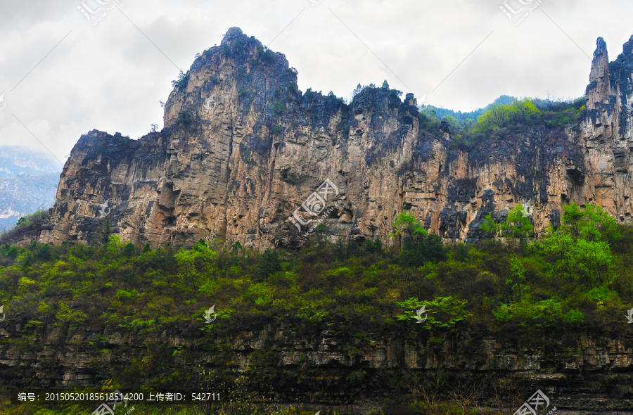 太行山,通天峡,峡谷,山峰