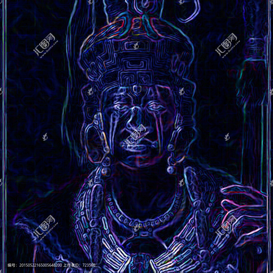 瑪雅人頭
