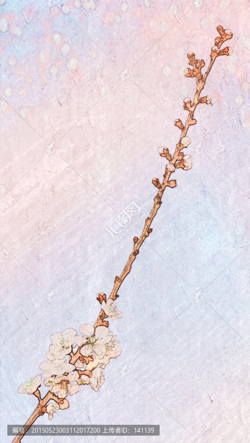 桃花油畫(huà)