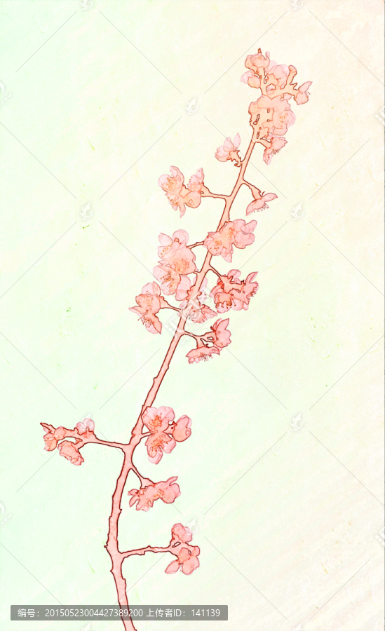 桃花油畫(huà)