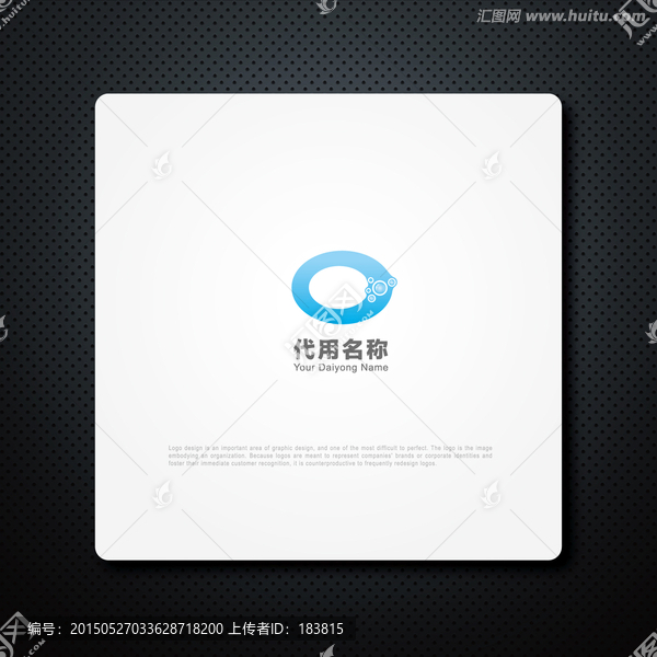 個性水主題logo
