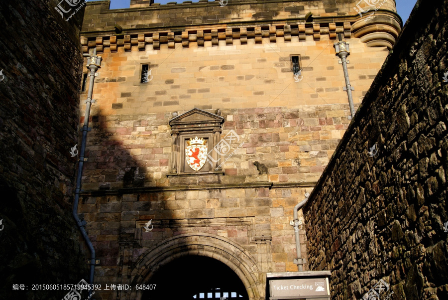 英国爱丁堡古城堡