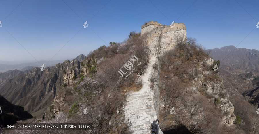 箭扣长城全景图,接片,高像素