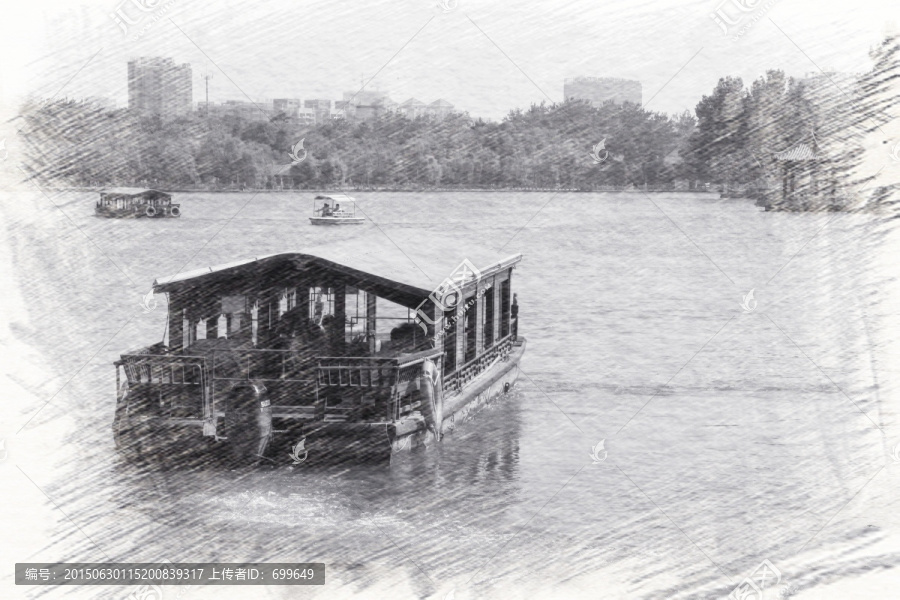 大明湖游船