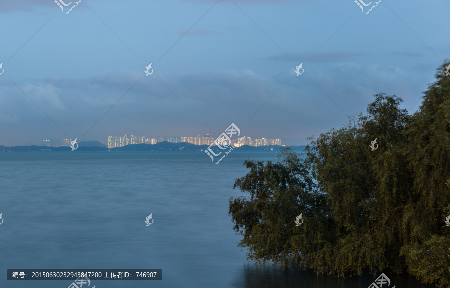 深圳湾夜景