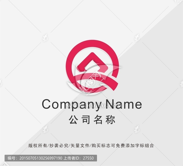 金融,字母QLOGO设计