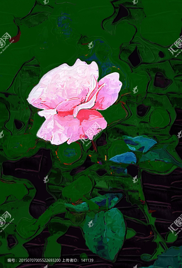 花卉油畫
