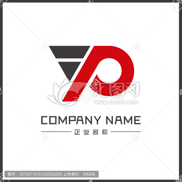 AP英文字母Logo