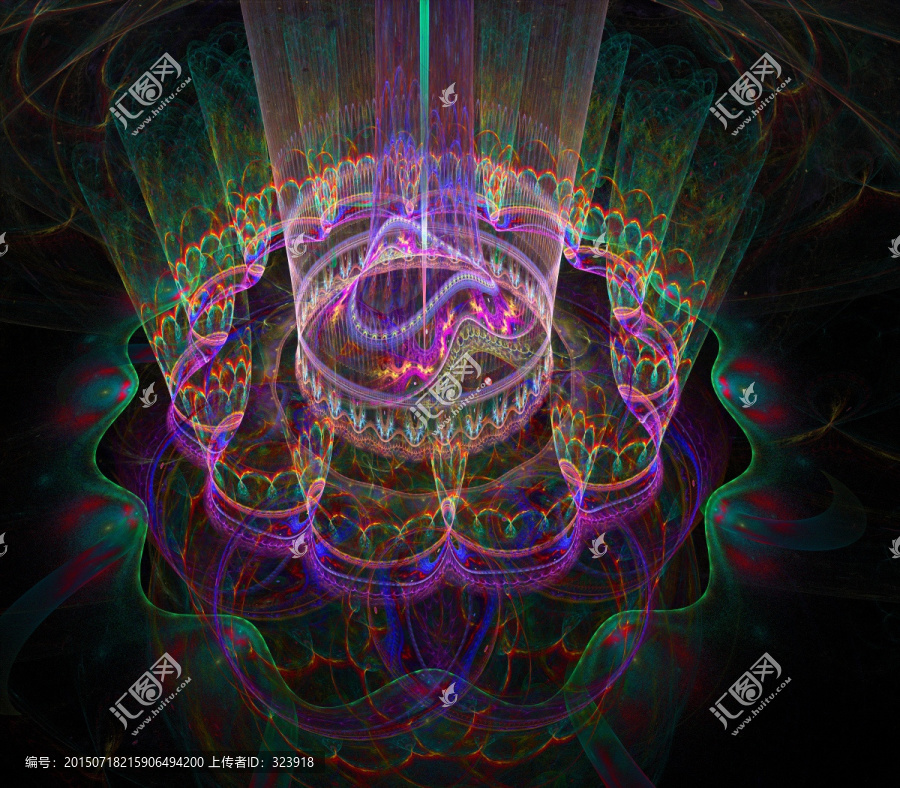 幾何抽象畫,酒店抽象畫