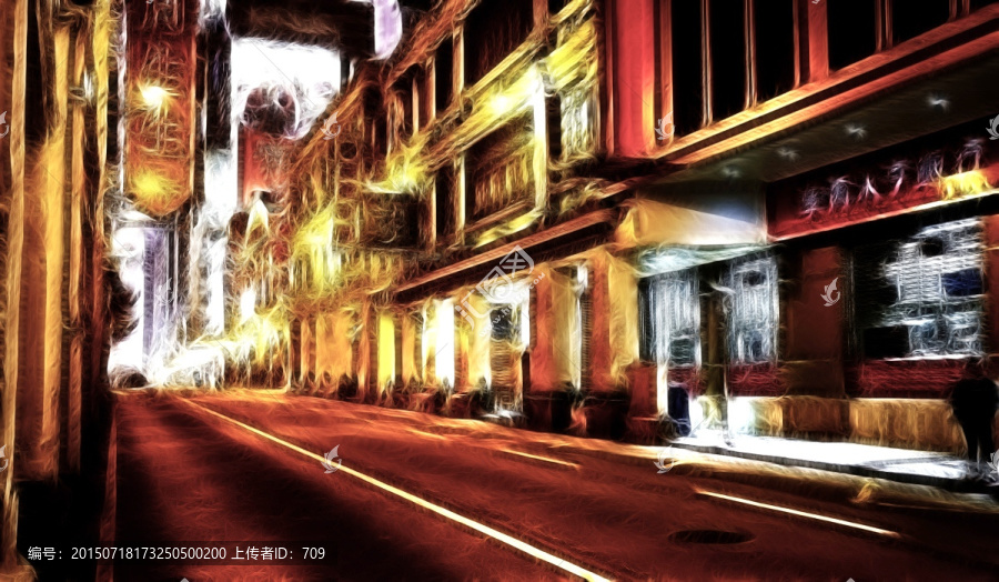 街道建筑風(fēng)景