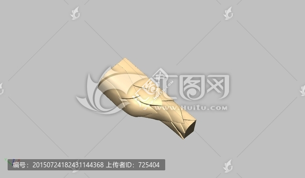 家具木雕刻件浮雕3D雕刻模型
