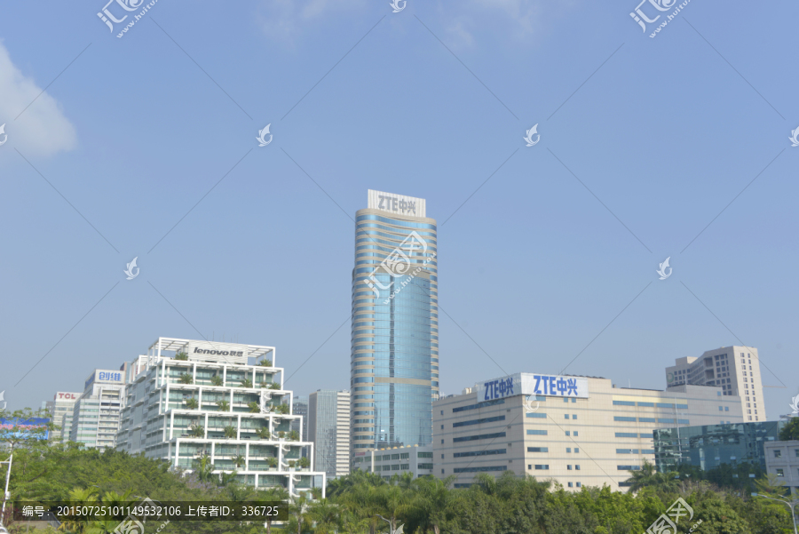 深圳科技园,高新技术企业建筑群