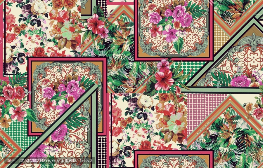 服裝面料花型圖案