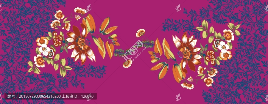 時(shí)裝數(shù)碼花型圖案