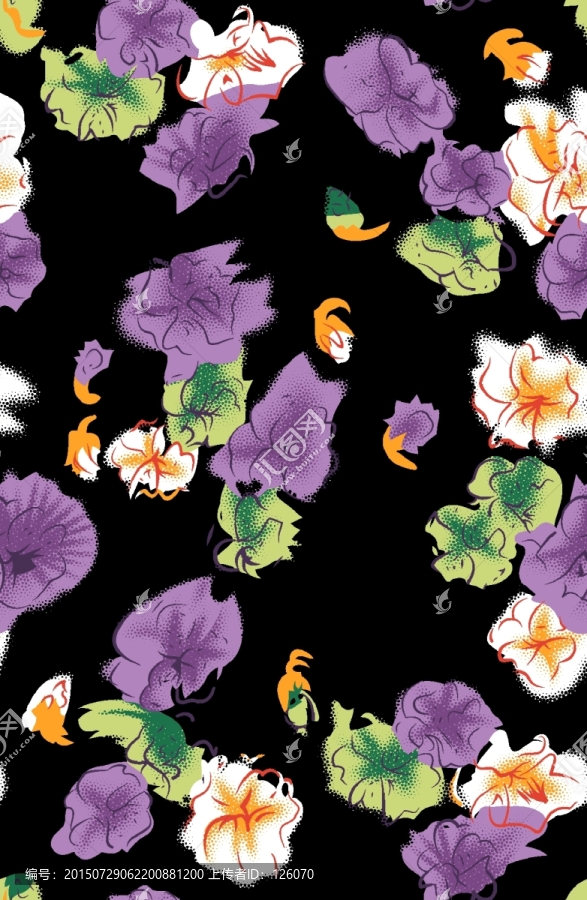 時裝數(shù)碼花型圖案