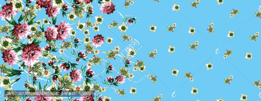 時裝數(shù)碼花型圖案