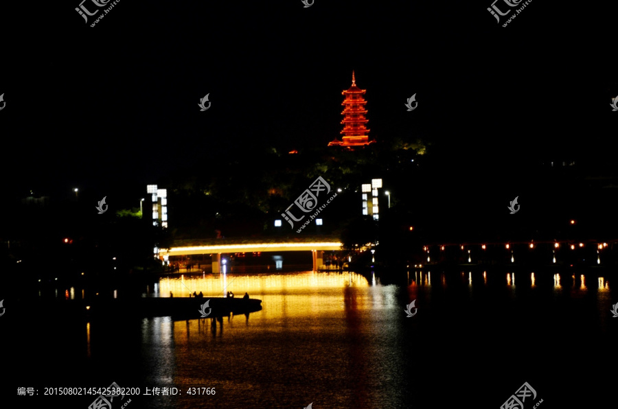 佛山千灯湖夜景