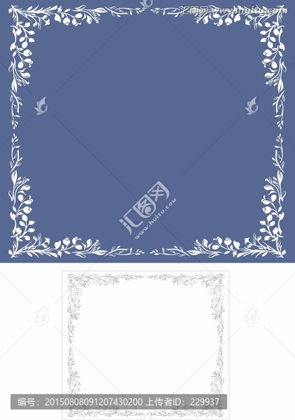 矢量花邊