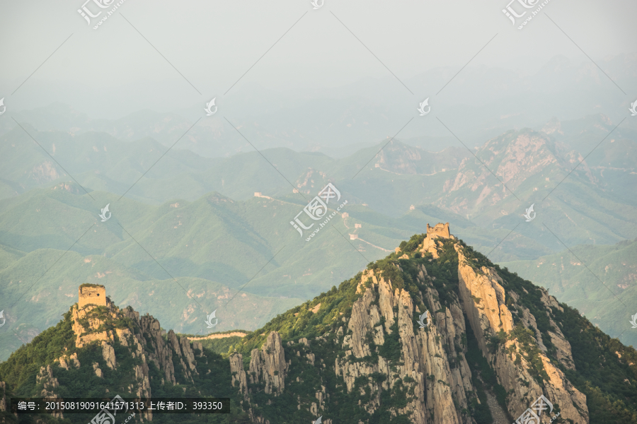 板厂峪长城,夏天