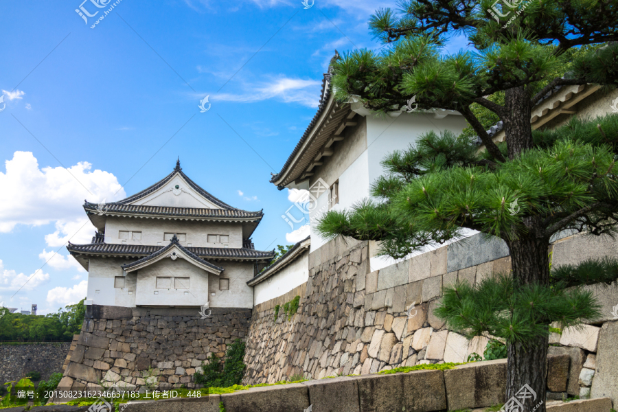 日本大阪城,日本大阪,日本旅游